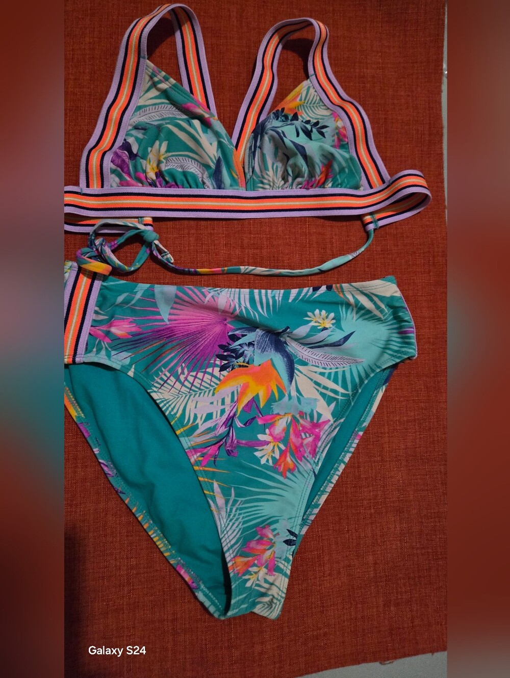 Xhileration Womens Bikini Large Bottom Medium Top